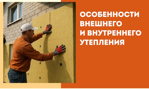 Какие особенности внешнего и внутреннего утепления в Братске