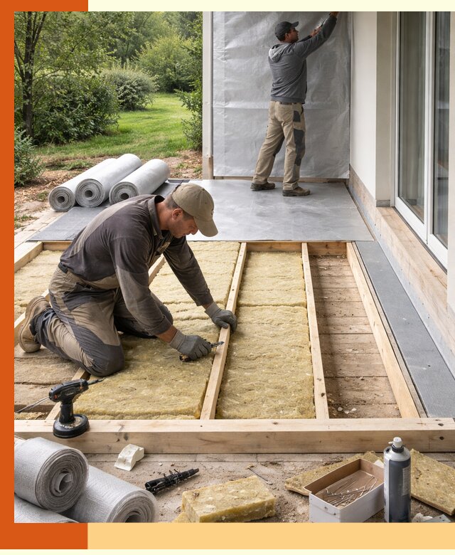 Утепление террасы в Братске — тепло и защита круглогодично