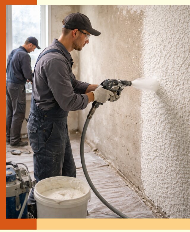 Утепление стен жидкой теплоизоляцией в Братске для квартир и домов