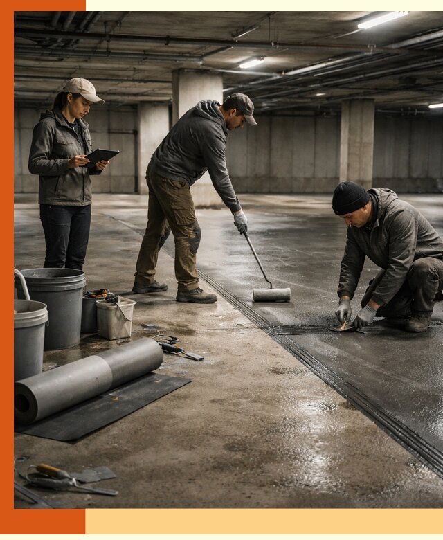 Гидроизоляция паркинга в Братске: качественная защита зданий