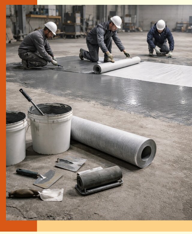 Гидроизоляция промышленного пола в Братске — защита и долговечность